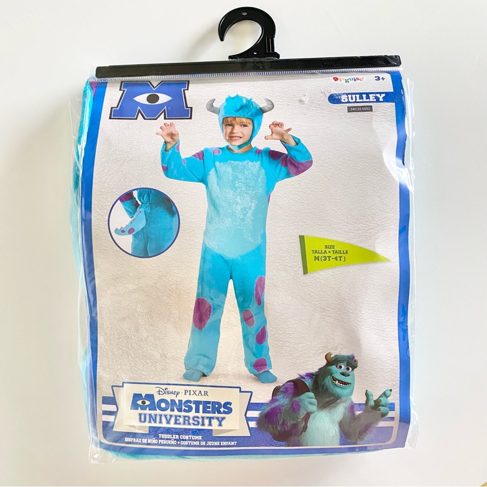 NEW Monster’s Inc Sulley kids costume -Size 3T-4T